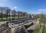 Start bouw eerste twee flats Gestelse buurt