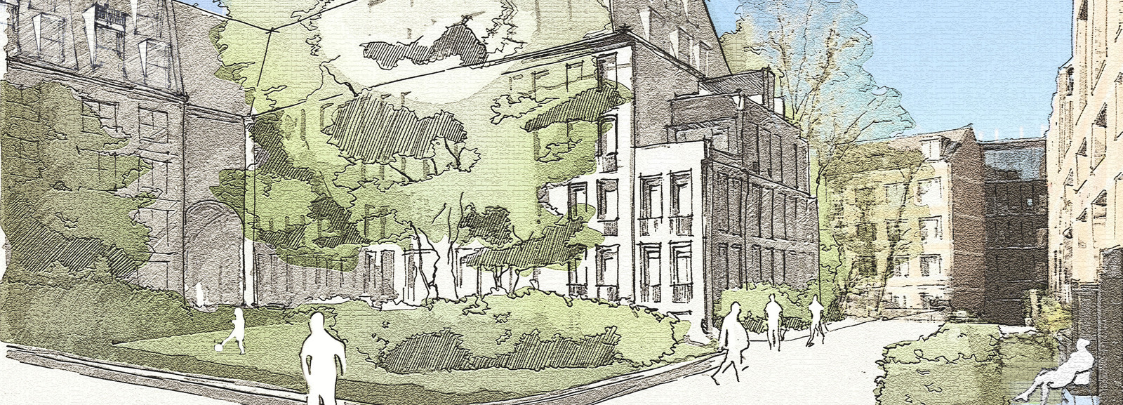 Schetsontwerp Bloemenkampkwartier