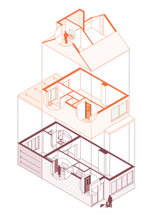 Bouwtekening van een woning