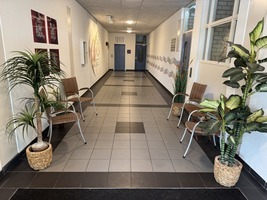Spullen die in de weg staan of kunnen branden zoals kunstplanten mogen niet in de algemene ruimtes staan
