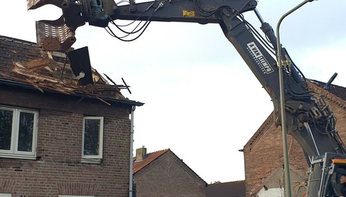 Sloop Willem Barendszstraat begonnen