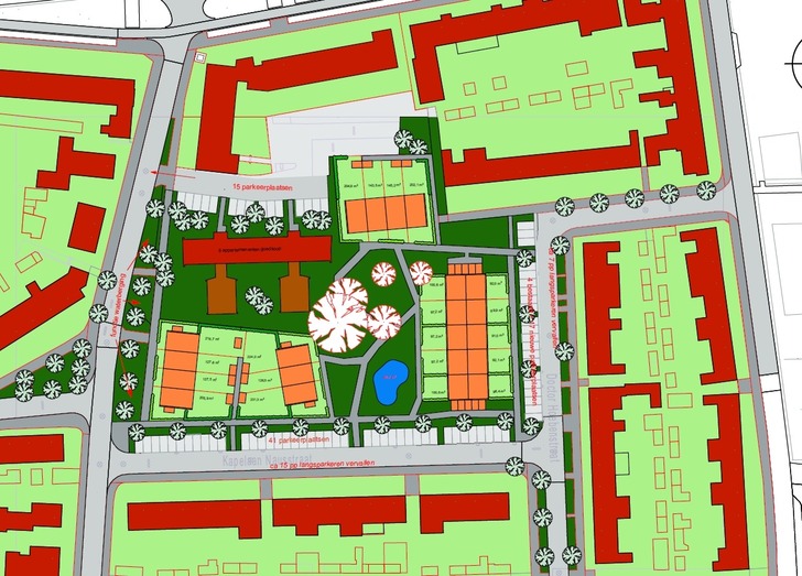 Plattegrond Kapelaan Nausstraat Plattegrond Kapelaan Nausstraat