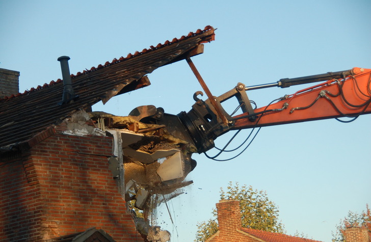 Sloop duplexwoningen Spoorlaan Zwaluwstraat