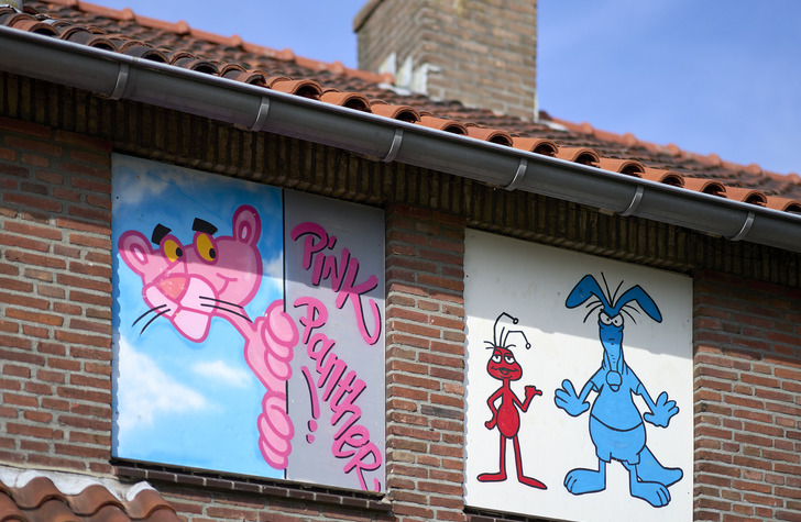 Vrolijke kleuren bij graffiti workshop