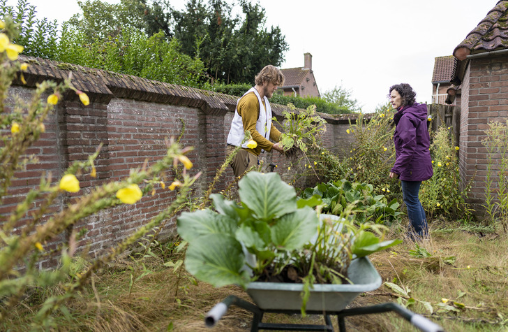Struikroven redt achtergebleven groen