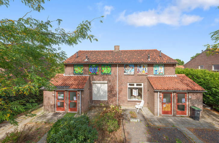 Vrolijke kleuren bij graffiti workshop