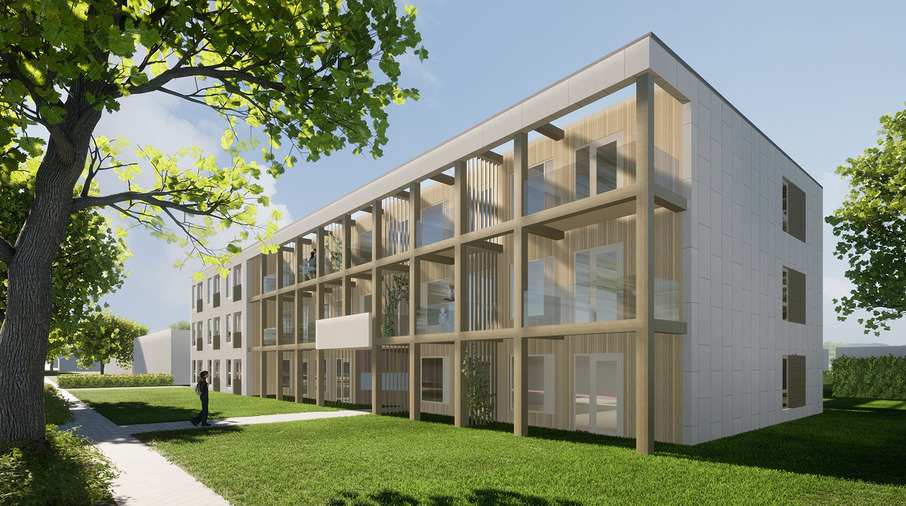 ontwerp van een gebouw