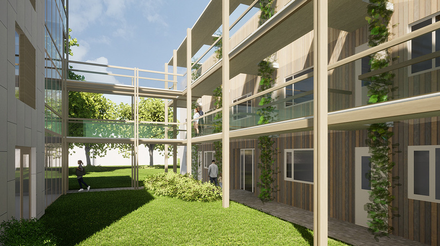 ontwerp van een gebouw