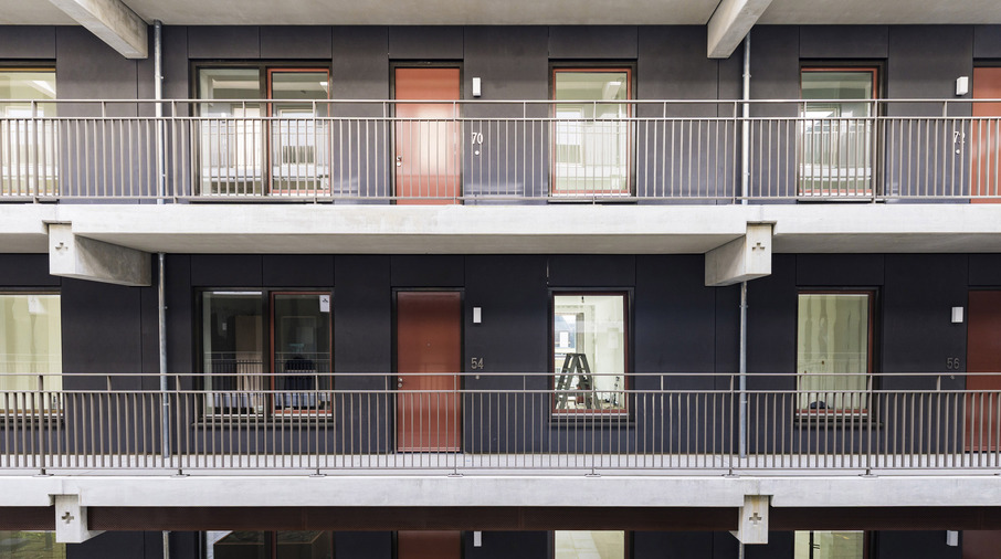 Galerij van een gebouw