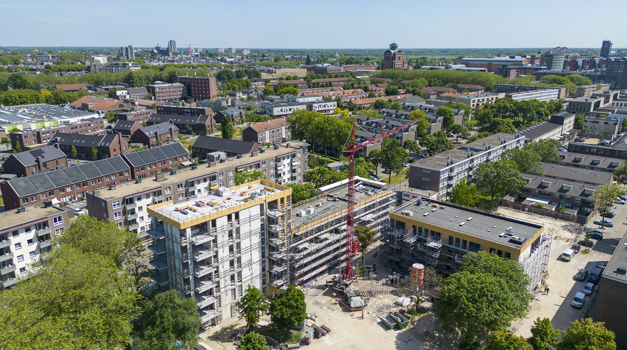 Helio in aanbouw