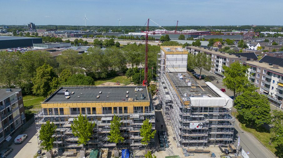 Helio in aanbouw