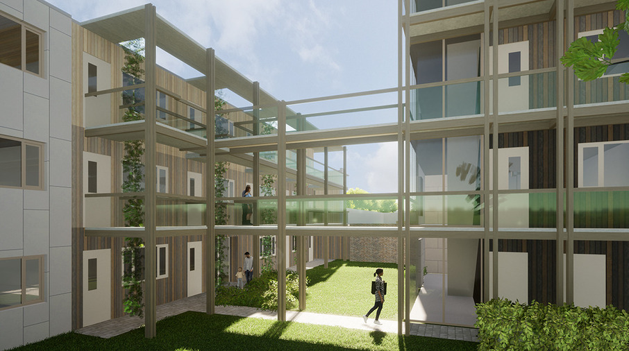 ontwerp van een gebouw