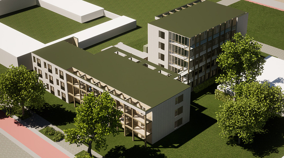 ontwerp van een gebouw