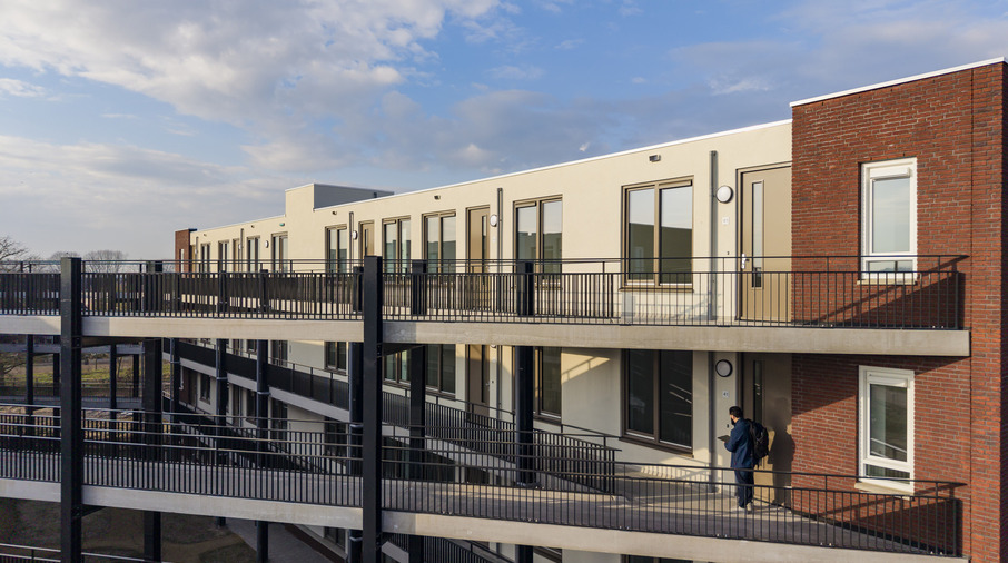 Appartementengebouw met galerij