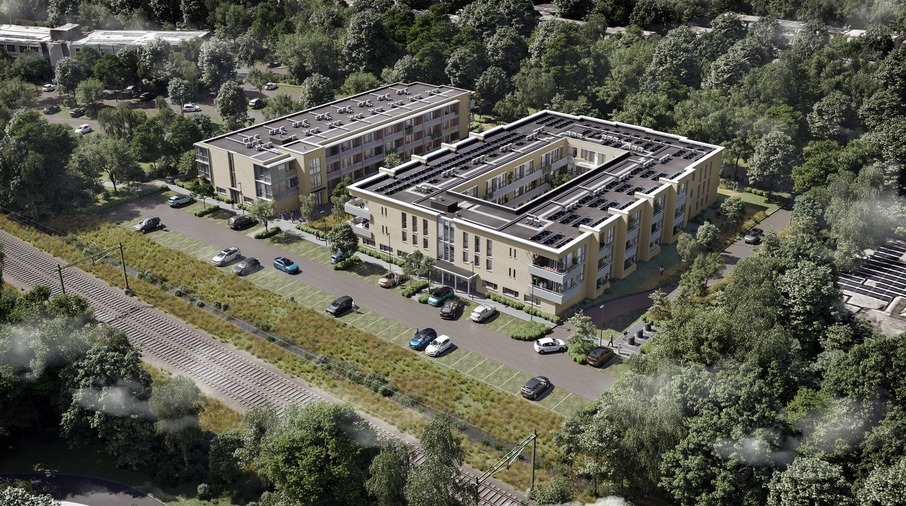 Ontwerp van nieuwbouw appartementen