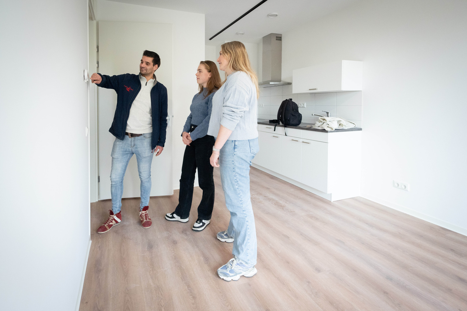 Een man en twee vrouwen