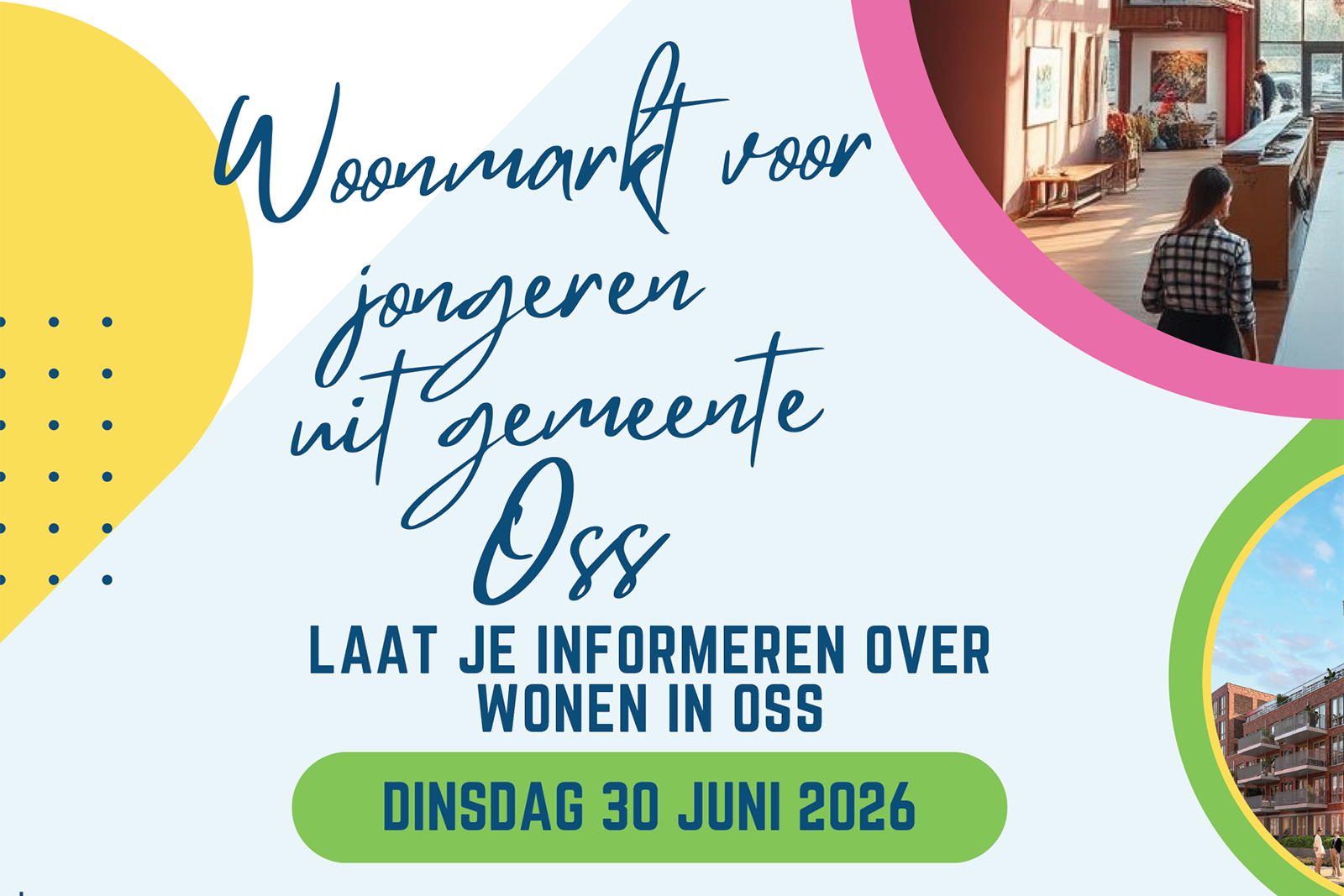 Uitnodiging Jongerenbijeenkomst 30 juni Warenhuis Oss