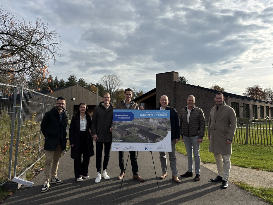 Groep mensen op de foto